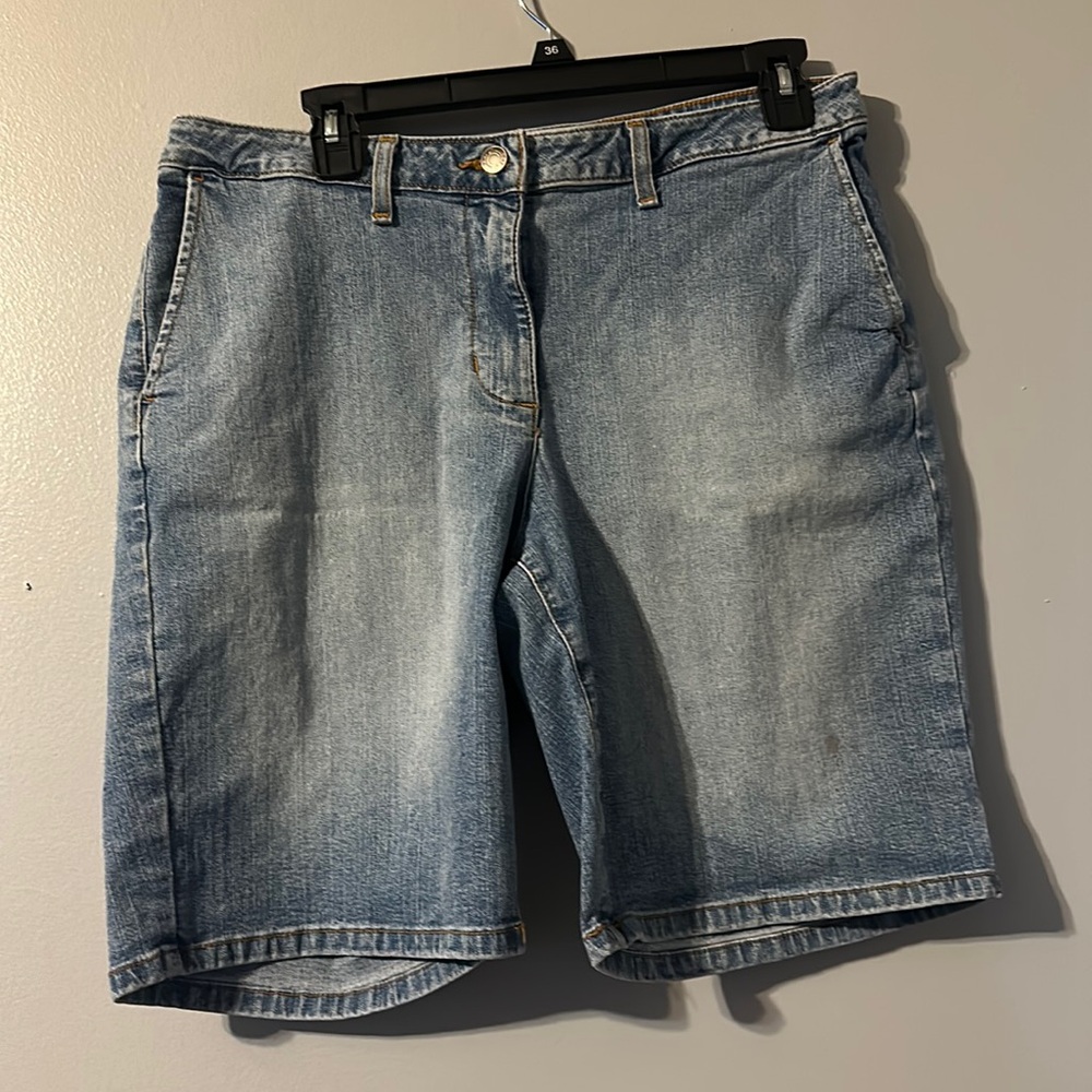 St Johns Bay 14 Stretch Jean Shorts